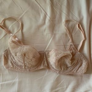 Free People Lace Underwire Bra